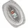 Papstar Starpak 10 Servierplatten, Alu oval