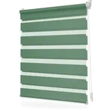 Lichtblick Duo Rollo / Doppelrollo Klemmfix 85 x 130 cm salbei