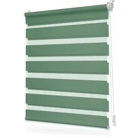 Lichtblick Duo Rollo / Doppelrollo Klemmfix 85 x 130 cm salbei