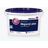 MEGA 401 Megacryl plus Dispersions Fassadenfarbe Silikonharz Reinacrylat 12,5 L