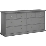 Home Affaire Kommode 183,4 x 86,9 x 48,5 cm Grau
