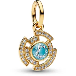 Pandora 764216C01 Anhänger Marvel Iron Man Arc-Reaktor Goldfarben