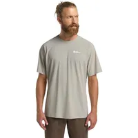 Jack Wolfskin Prelight Swift Kurzarm-t-shirt - Seal - 2XL