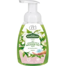 Hand-Fußpflege Milde Schaumseife Lindenblüte und Weisser Tee Duft 250 ml