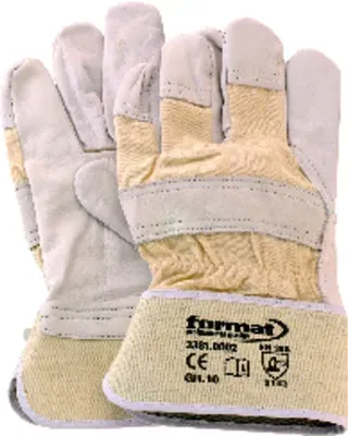 Handschuh, Rindvollleder, Größe 10 - 10