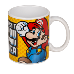 Tasse Super Mario II aus Steingut 325 ml