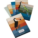 Gerstenberg Verlag James Cook Grußkarten-Set: 8 Doppelkarten mit Umschlag, 4 Motive