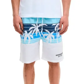 Ocean Pacific Badeshorts Wavelet Weiß 3XL
