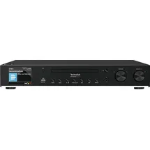 TechniSat DIGITRADIO 143 CD DAB Radio, AM, FM, DAB, Internet Bluetooth, Schwarz