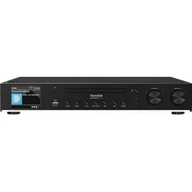 TechniSat DIGITRADIO 143 CD DAB Radio, AM, FM, DAB, Internet Bluetooth, Schwarz