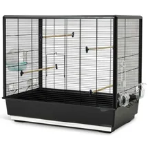 Savic Vogelkäfig Primo 60 80 x 50 x 70 cm schwarz