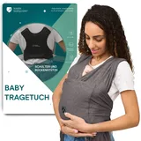 Koala Babycare Cuddle Band 1 Tragetuch - Anthracite - One Size