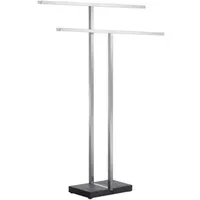 BLOMUS Handtuchhalter Menoto 68624, silber, aus Edelstahl, 2 Halterarme