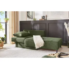 Jockenhöfer Gruppe Recamiere "Rex", mit Bettfunktion und Bettkasten, Federkernpolsterung,