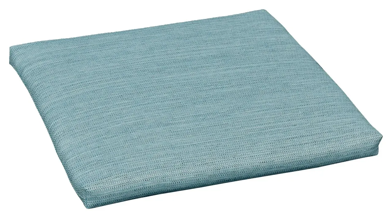 Schwienhorst Hockerauflage LEXA BLUE - B/H/T ca. 50,00x4,00x50,00