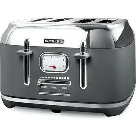 Muse MS-131 DG Toaster Grau,
