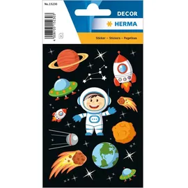 Herma Der kleine Astronaut Sticker 3 Blatt 33 Sticker