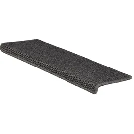 Floordirekt KARAT Stufenmatte Kalkutta Sisaloptik Anthrazit 23,5 x 65 cm Rechteckig