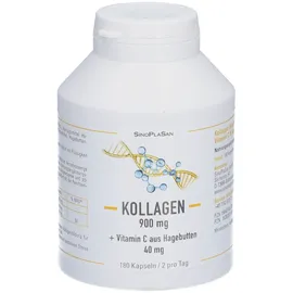Sinoplasan Kollagen 900mg mit Vitamin C aus Hagebutten