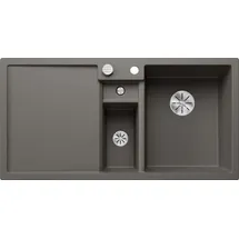 Blanco Collectis 6 S rechts Einbau von Oben silgranit vulkangrau Handbetätigung 1000 x 510 mm