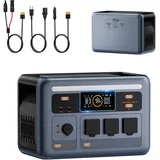 OSCAL PowerMax1800 SE Tragbare Powerstation, Solargenerator 1800W, LiFePO4 Akku mit 1024Wh, 0-80% in 45 Minuten, ideal für Camping, Wohnmobile und Stromausfälle