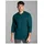 TRIGEMA T-Shirt "TRIGEMA Langarmshirt aus 100% Baumwolle", Herren, Gr. XL, saphir, Single Jersey, 100% Baumwolle, Basic, lang, Rundhals, Shirts T-Shirt