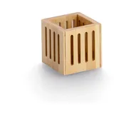Zeller Stiftehalter Bambus 8,0 x 8,0 x 8,0 cm Braun 1 St.