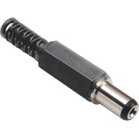 BKL Electronic 072603 Niedervolt-Steckverbinder Stecker, gerade 5mm 2.5mm 1St.