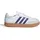 adidas Velosamba Leather Weiß/Hellblau 44