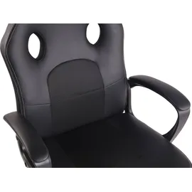 TPFLiving Elon Kunstleder Schwarz