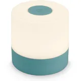 Briloner Mini LED Tischlampe Kabellos, Dimmbare Nachttischlampe Touch, Schreibtischlampe, Leselampe, Tischleuchte Outdoor, USB-C, Campinglampe, Warmweißes Licht, 7x7 cm, Nachtlicht baby, Blau