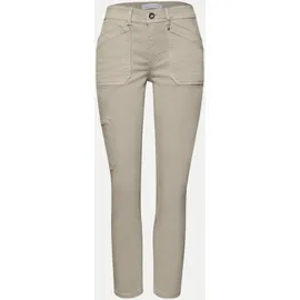 STREET ONE Cargo Jeans Beige washed | Gr.: W29/L28