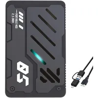 Tianken Externe Festplatte, ultradünn, tragbar, USB 3.0, HDD-Speicher für PC, Laptop, Mac, Xbox One, PS4, PS5 (750 GB)