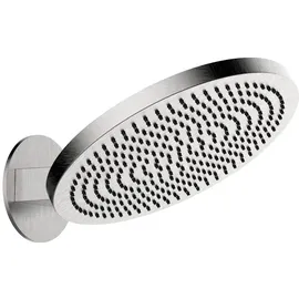 Herzbach Living Spa ONE FLOW Wand-Regenbrause 11.044299.1.09 Edelstahl poliert, Durchmesser=230mm, 1-strahlig