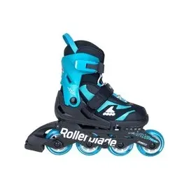Rollerblade Microblade schwarz/hellblau 36,5-40,5