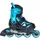 Rollerblade Microblade schwarz/hellblau 36,5-40,5