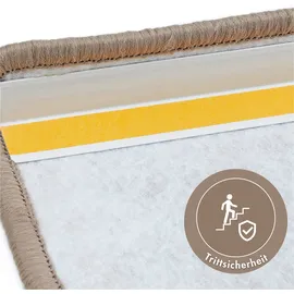 Andiamo »Saragossa, Made in Netherlands« halbrund 6,5 mm Höhe meliert, selbstklebend, strapazierfähig, 15 Stück in einem Set