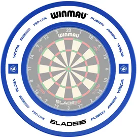 WINMAU Dartscheibe Schutzring - Pro Line 2.0 Blau Dart Surround