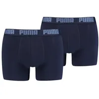 Puma Basic Boxershorts navy S 2er Pack