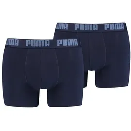 Puma Basic Boxershorts navy S 2er Pack
