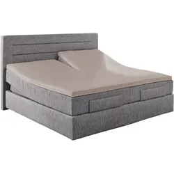 Topperbezug Splitt Feinjersey - 190x200cm