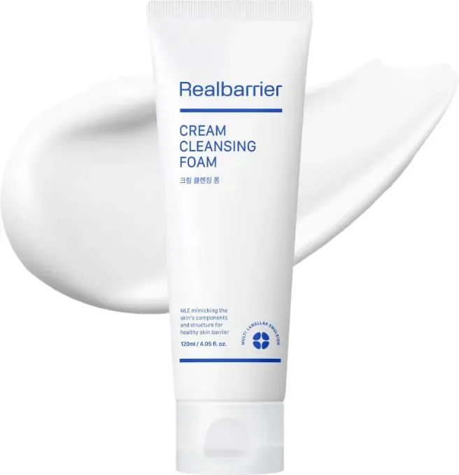 REAL BARRIER Creme Reinigungsschaum 120 ml
