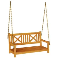 VidaXL 2-Sitzer Garten Schwingbank 110x56x58 cm aus solidem Akazienholz
