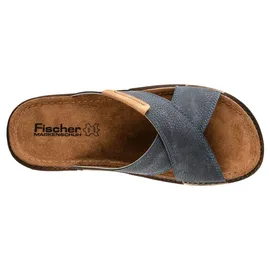 Fischer Markenschuh Slides Blau 45