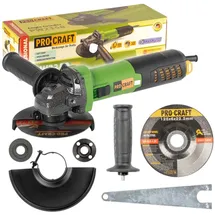 PROCRAFT PW2350 Winkelschleifer 1300 Watt 125 mm