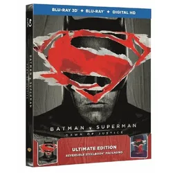 Batman v Superman: Dawn of Justice Steelbook ? Ultimate Edition (exklusiv bei Amazon.de) [3D Blu-ray] [Limited Edition] | Zustand: Neu & original versiegelt