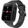LEOTEC Allo Plus 4G GPS 40 mm Kunststoffgehäuse schwarz Silikonarmband schwarz One Size