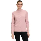 Betty Barclay Damen, Strickpullover mit Stehkragen Pale mauve Melange,40 - 40