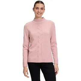 Betty Barclay Damen, Strickpullover mit Stehkragen Pale mauve Melange,40 - 40