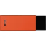 Emtec C350 Brick 128 GB, USB 2.0, Schwarz, Orange